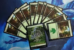 X48 Spiderman Land Card Set SPM Magic The Gathering Lot - Image 5