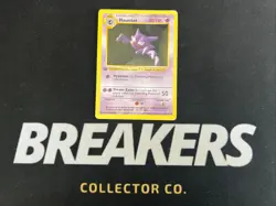 Haunter 29/102 1st Edition Shadowless Base Set Vintage Pokemon Card 1999 WotC - Image 1