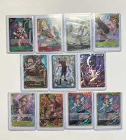 ONE PIECE TCG CARD LOT (SANJI OP06-119, ZORO-JUUROU ST18-004, RAYLEIGH OP12-001) - Image 1