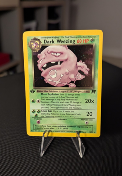 Dark Weezing 14/82 (1st Edition) Holo Rare - Team Rocket - Pokemon Card - Image 1