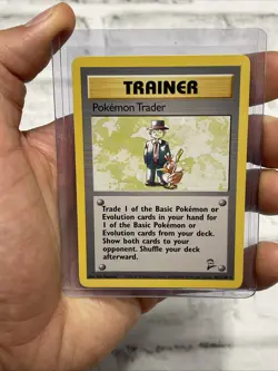 Pokemon Trader - Base Set 2 - 106/130 - Rare - Pokemon Card - Near Mint NM WOTC - Image 1