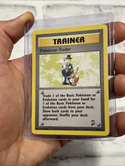 Pokemon Trader - Base Set 2 - 106/130 - Rare - Pokemon Card - Near Mint NM WOTC - Image 2