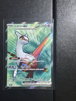 Pokemon TCG Surging Sparks Latias EX 220/191 Ultra Rare Full Art Holo Card - Image 1