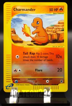 Pokemon TCG Card - Charmander 97/165 Expedition Base Set Reverse Holo Common - Image 1