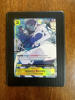 Jewelry Bonney OP08-105 Illustration Box EX Promo One Piece TCG Card - Image 1