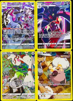 2022 POKEMON TRAINER GALLERY FULL ART HOLO - 4 CARD LOT - Image 1