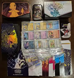 Pokemon TCG Accessories Lot - Tins, Cards, Boxes, Posters, Guides * Read * - Image 1