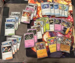 Pokemon Card Lot Prize Pack Play COSMOS HOLOS ONLY and Mamoswine Ex NM - Image 1