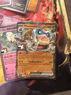 Pokemon Card Lot Prize Pack Play COSMOS HOLOS ONLY and Mamoswine Ex NM - Image 2