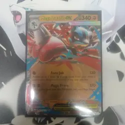 Mega Lucario ex 077/132 Double Rare Pokemon Mega Evolution IN-HAND English Card - Image 1