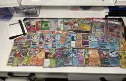 Pokemon Binder With Cards And Graded Cards Collection Lot NM Condition Read Desc - Image 1