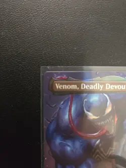 MTG Venom, Deadly Devourer (Borderless Foil) Marvel's Spider-Man 22 NM - Image 3