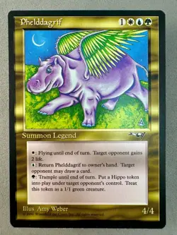 Phelddagrif Alliances MTG-LP Excellent-Vintage Magic: the Gathering-Reserve List - Image 1