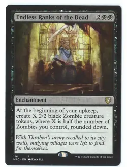 Endless Ranks of the Dead Commander Innistrad Midnight Hunt 116 Rare R MTG Magic - Image 1