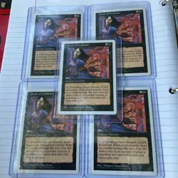 Lot of (5) 1997 MAGIC THE GATHERING CLOAK OF CONFUSION NM Card RARE - Image 1
