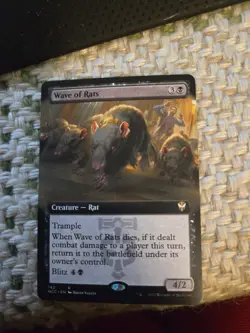 Wave of Rats (Extended Art) Commander: Streets of New Capenna Regular - Image 1