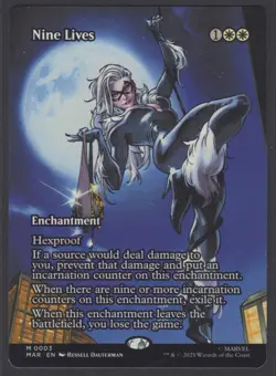 MTG Marvel’s Spider-Man Nine Lives (Borderless) #3 Mythic - Image 1