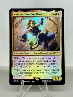 Zidane, Tantalus Thief | 0005 | Foil Promo | MTG X Final Fantasy - Image 1