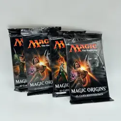 5x Magic Origins Booster Packs Factory Sealed MTG Rare! - Image 1
