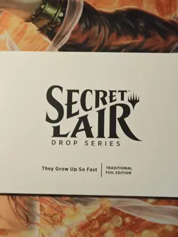 They Grow Up So Fast - Rainbow Foil Edition - Secret Lair Drop Series -sealed - Image 1