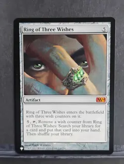 Ring of Three Wishes; The List Reprints - Image 1