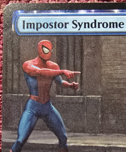 Imposter Syndrome Magic The Gathering Spider-Man Mythic Rare Ext Art #251 MINT - Image 2