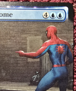 Imposter Syndrome Magic The Gathering Spider-Man Mythic Rare Ext Art #251 MINT - Image 3