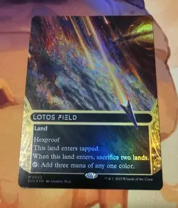 Lotus Field (Borderless) Edge of Eternities Foil - Image 2