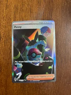 Penny 239/091 SV Paldean Fates Special Illustration Rare Pokemon TGC - NM - Image 1