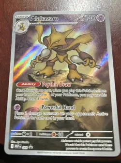 Alakazam 009 Black Star Promo Pokemon TCG Mega Evolution NM Near Mint - Image 1