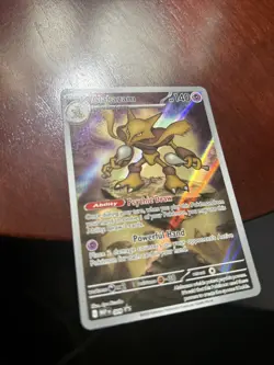 Alakazam 009 Black Star Promo Pokemon TCG Mega Evolution NM Near Mint - Image 5