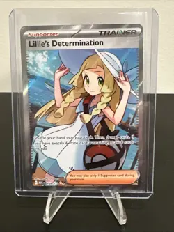 Lillie's Determination 169/132 - Pokemon Mega Evolutions Full Art - pack fresh - Image 1