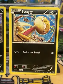 Scraggy - 73/99 - BW Next Destinies & Scraggy 66/711 - Furious Fists - Pokemon - Image 3