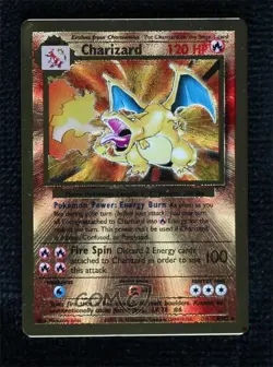 Charizard (Gold Metal) Pokemon Celebrations Ultra Premium Collection #4 - Image 1