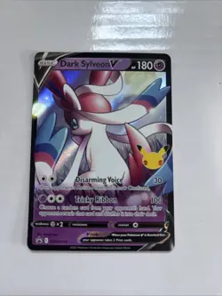 Pokemon TCG Celebrations Dark Sylveon v BlackStarPromo SWSH134 - Image 1