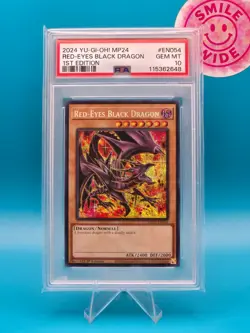 PSA 10 - 2024 Yu-Gi-Oh! MP24, Red-Eyes Black Dragon, 1st Edition - Image 1