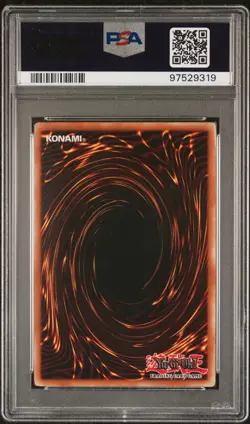 2006 YU-GI-OH! EOJ-ENEMY OF JUSTICE 1ST ED-ULTIMATE RARE FORCED BACK PSA 7 - Image 2