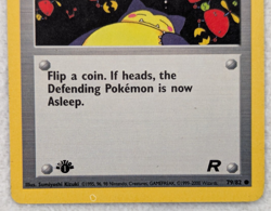 2000 Trainer Sleep! #79 Team Rocket Regular Pokemon Card Common 1st Edition - Image 4
