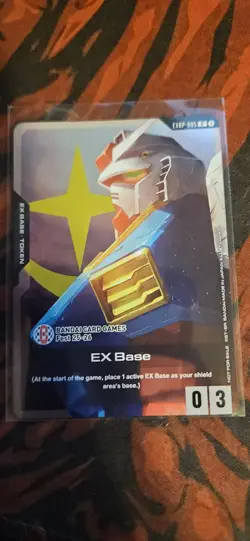 EX Base EXBP-005 Gundam TCG Bandai Card Games Fest 25-26 Promo - Image 1