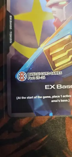 EX Base EXBP-005 Gundam TCG Bandai Card Games Fest 25-26 Promo - Image 5
