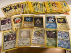Pokemon Lot Of About 150 WOTC Era Vintage Cards With 10 Holos - Image 1