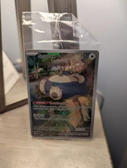 Pokemon TCG Snorlax SVP051 Promo Card Sealed, Near Mint Condition - Image 1