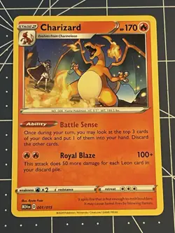 McDonald's Promos 2024 Charizard 001/015 Pokemon TCG Regular Card NM - Image 1