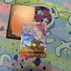 Heroic Intervention Full Art Foil Mtg Play Test Card Rimuru Tempest - Image 1