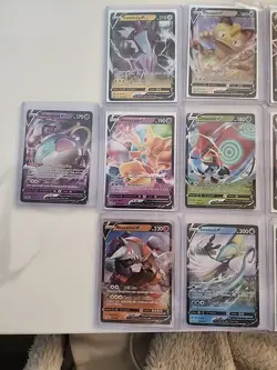 Lot of 12 V Pokemon Cards Varies In Condition - Image 2