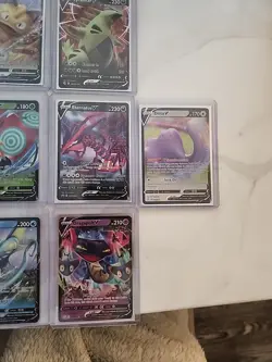 Lot of 12 V Pokemon Cards Varies In Condition - Image 3