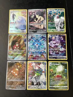 Pokemon TCG Illustration Rare 9x Card Lot Collection Dusknoir Smeargle Palafin - Image 1