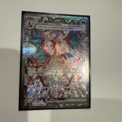 Charizard ex SAR 134/108 sv3 Ruler of the Black Flame 2024 Pokemon card 309 - Image 3