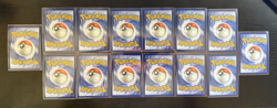 POKEMON TCG 14 CARD LOT, DESTINED, BLK BOLT, WHT FLARE NM MISTYS PSYDUCK/LAPRAS - Image 2