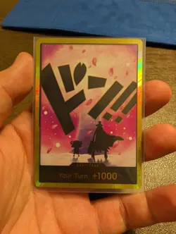 Don Tony Chopper Premium Booster Card PRB-02 Gold Frame - Image 1